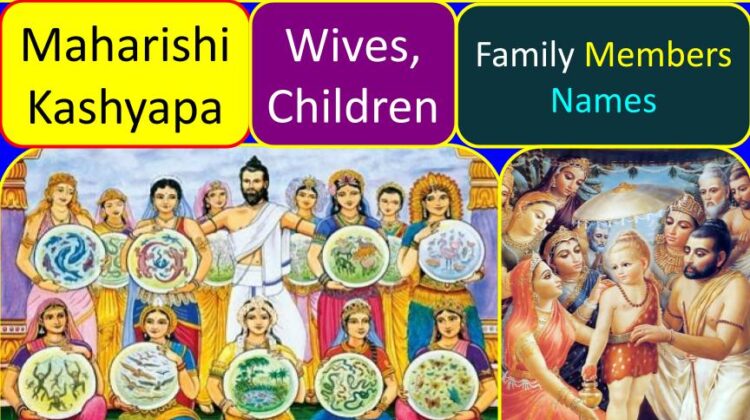 Maharishi Kashyapa Information (Family Member Names) Facts, Details (Wives, Children Names) | Who is the father of Sage Kashyapa? | How many children did rishi Kashyap had? | Who was the son of Kashyap?