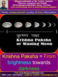 Hindu (Vedic) measurement (units) of time information (facts ...