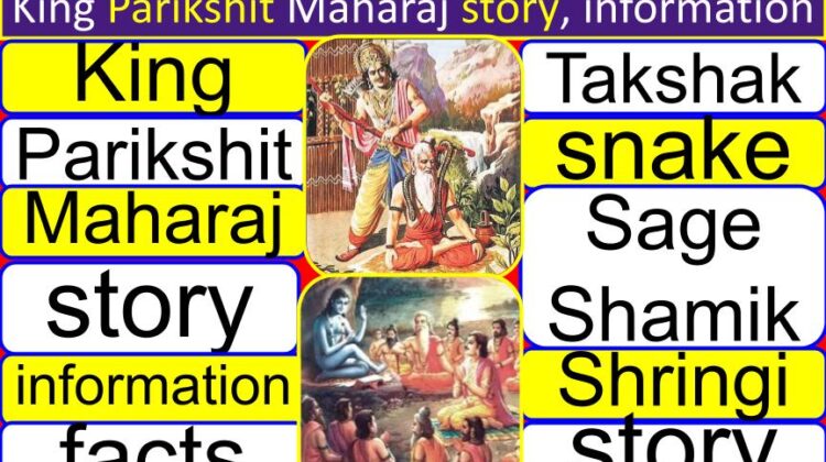 King Parikshit story (information, facts) | Takshak snake, Sage Shamik, Shringi story | Parikshit name meaning and his birth name
