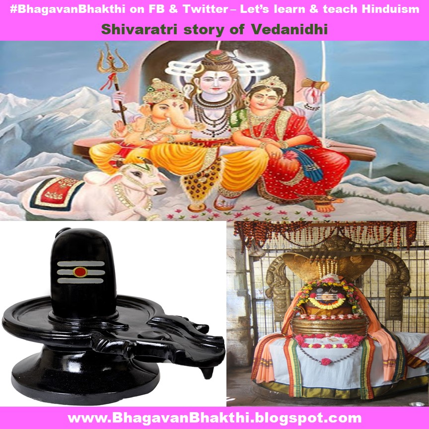 Vedanidhi Maha Shivaratri story