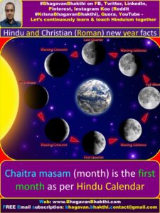 Hindu (ugadi) And Christian (roman) New Year (relationship) Undisclosed 