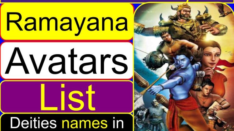 List of avatars in Ramayana | Which deities (Devatas) (Demigods) took avatar in Ramayana