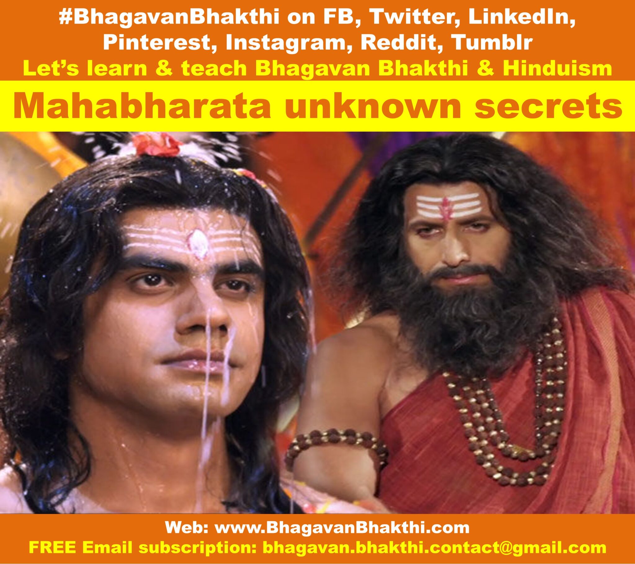 Mahabharata secrets (Hidden), scientific facts, truth, mysteries ...