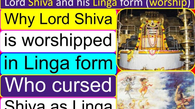 Why Lord Shiva is worshipped in Linga form | Who cursed Shiva as Linga | Story behind Shiva Linga