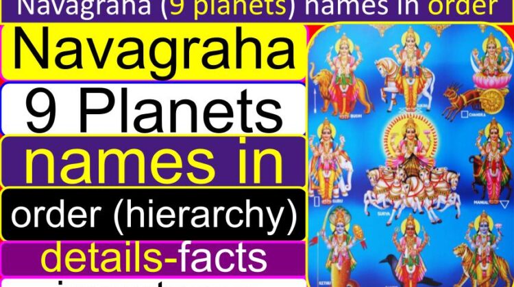 What are the 9 Navagraha (planets) names in order (hierarchy)? | What is 9 Graha? | Which Navagraha is most powerful?