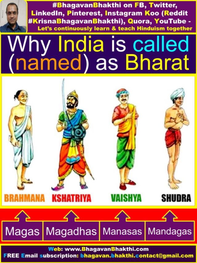 Why India is called (named) as Bhārat (ancient) | What are the 7 ...