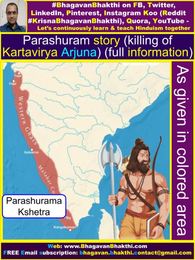 What Is Parashuram Story (Parashuram Killing Kartavirya Arjuna) (full ...