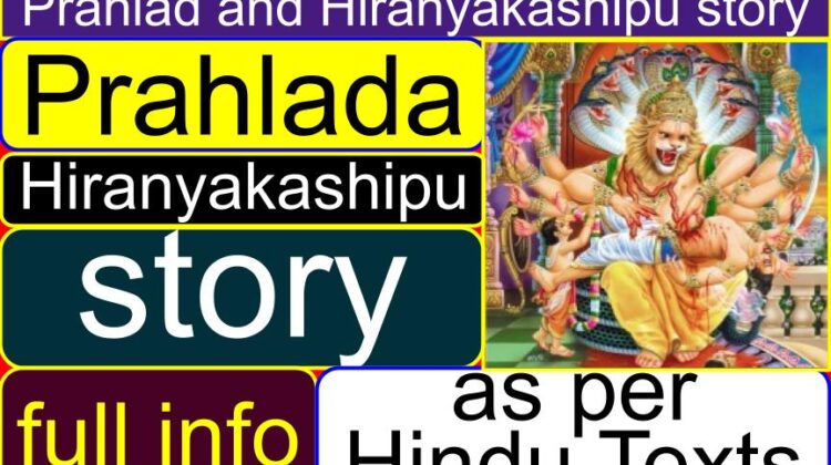 Prahlad and Hiranyakashipu story (full info as per Hindu Texts)
