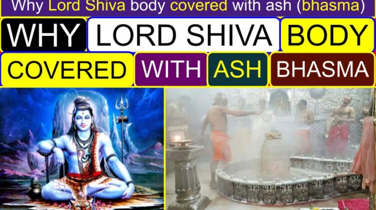 Why Lord Shiva body covered with ash (bhasma) (vibhuti) (Parnada story)