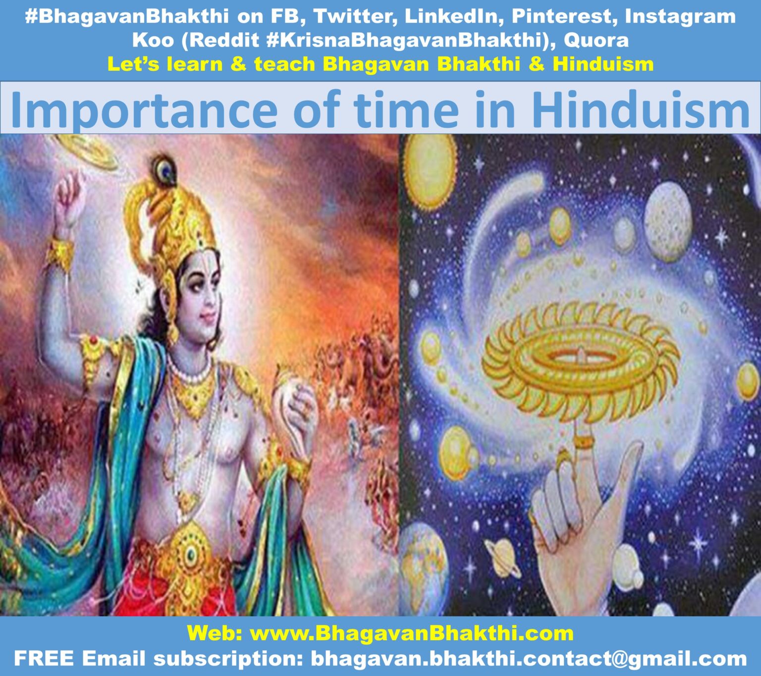 is time travel mentioned in vedas