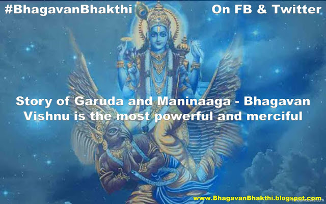 How merciful is Lord Vishnu (Krishna) | What is Garuda, Maninaga story