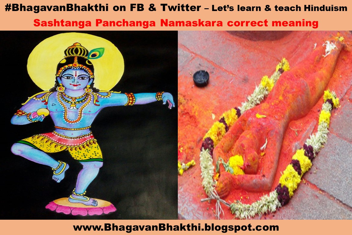 What is Sashtang Namaskar correct meaning