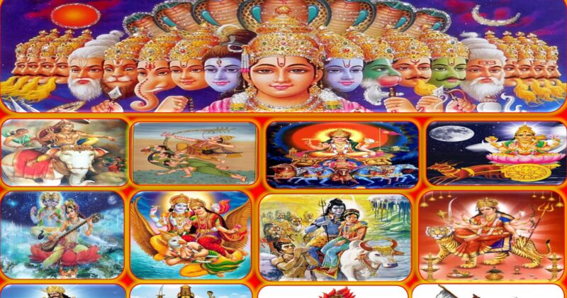 List of Hindu Gods & Goddesses vehicle (vahanas) names