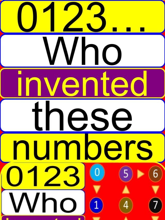 Who invented numbers 0 1 2 3… (Hinduism) | Who invented numbers 0-9 | Only zero was invented by Indians?